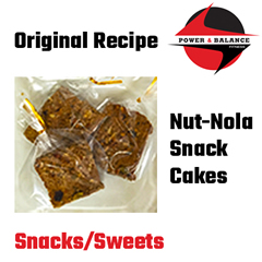 Nut-Nola Snack Cake