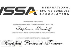 Click to View Certification Personal Trainer